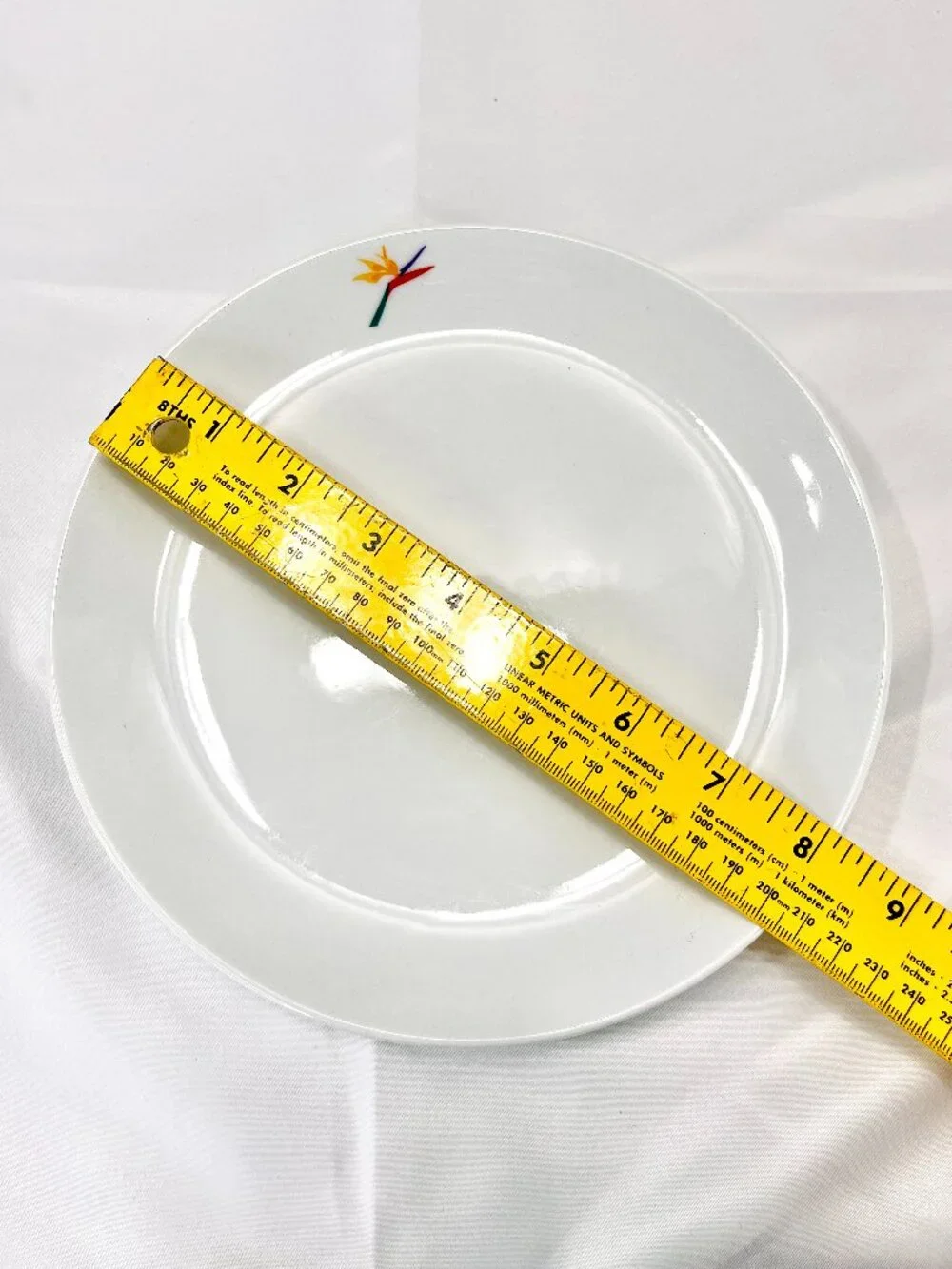 Aloha Airlines ABCO 1st Class Dinnerware Ceramic Salad Plate Hawaii Memorabilia